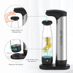 Sodaology Sparkling Water & Soda Maker with Two Bottles – view 3