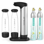 Sodaology Sparkling Water & Soda Maker with Two Bottles + CO₂ Cylinder – view 10