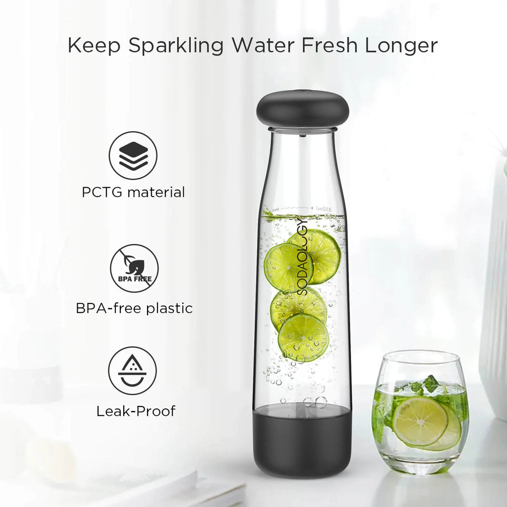 Sodaology Sparkling Water & Soda Maker with Two Bottles + CO₂ Cylinder – view 11