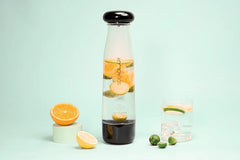 Sodaology Sparkling Water & Soda Maker with Two Bottles + CO₂ Cylinder