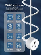 LDNIO Universal Extension Power Socket #SC1017 – view 2