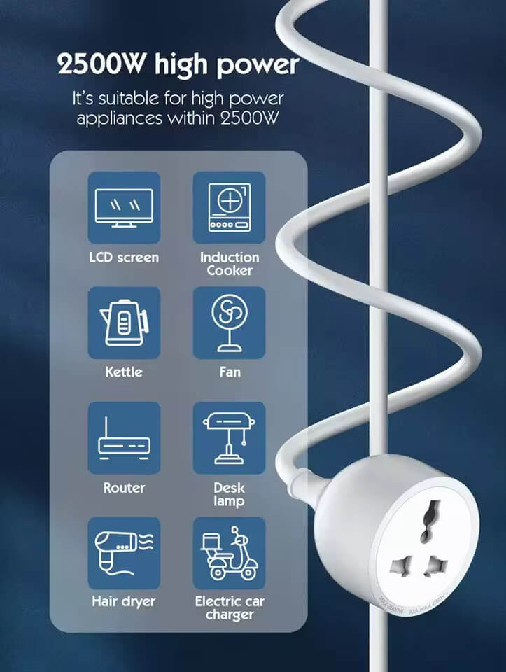 LDNIO Universal Extension Power Socket #SC1017 – view 2