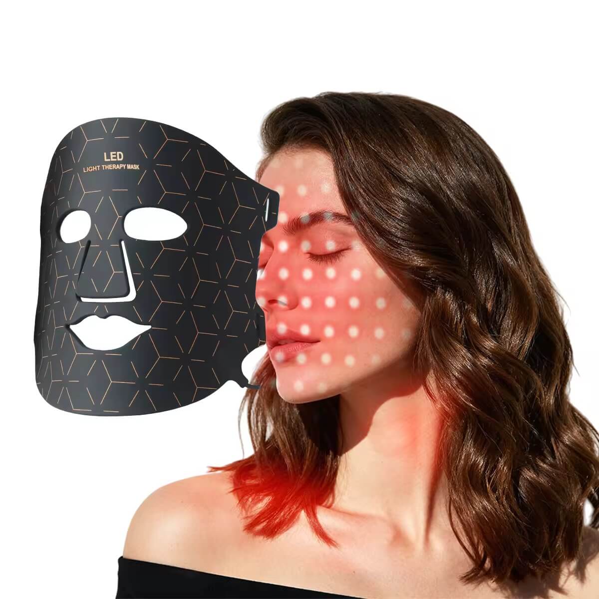 Silicone LED Red Light Therapy Portable Beauty Mask – view 9