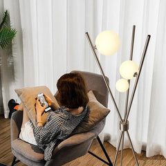 Piantana Corolla Floor Lamp #LD017C