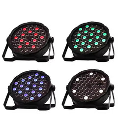 RGB 54 LED DMX Sound Activated Indoor Party Light