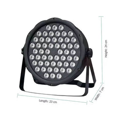 RGB 54 LED DMX Sound Activated Indoor Party Light