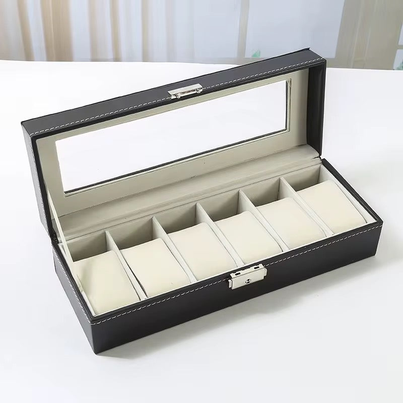 6 Slots Watch Box Organizer