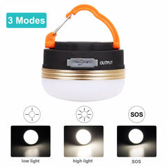 Portable Rechargeable Magnetic Camping Light #TL01R
