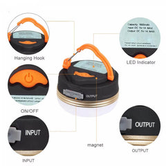 Portable Rechargeable Magnetic Camping Light #TL01R