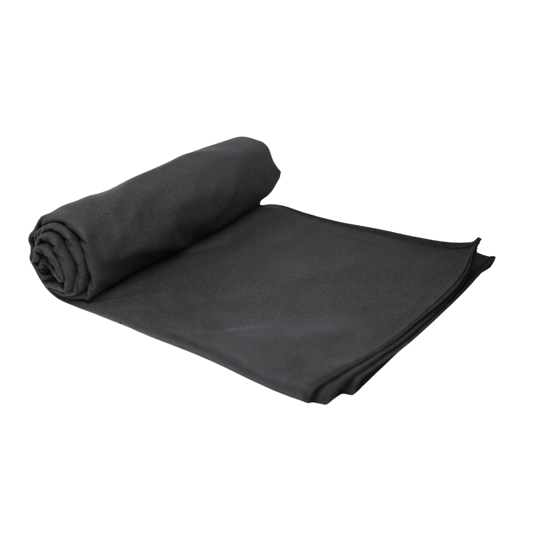 Multi Use Suede Microfiber Towel – Black