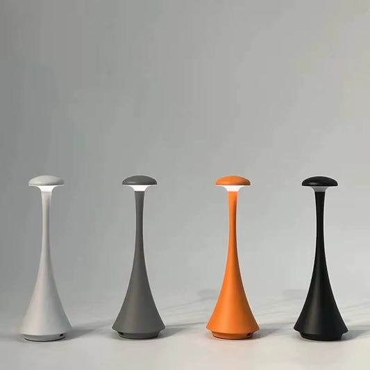 Modern Cordless Mushroom Table Lamp