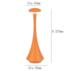 Modern Cordless Mushroom Table Lamp