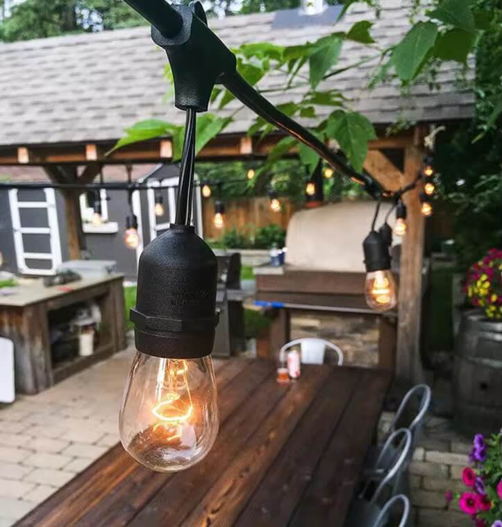 Glow Outdoor Weatherproof String Light Set – view 3