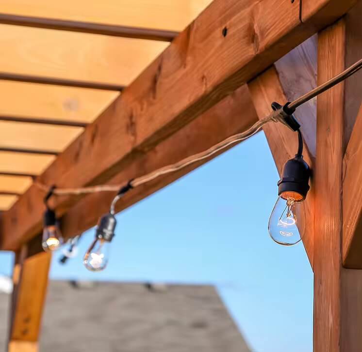 Glow Outdoor Weatherproof String Light Set – view 4