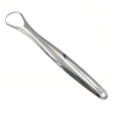 Stainless Steel Tongue Scraper Oral Cleaner Kit