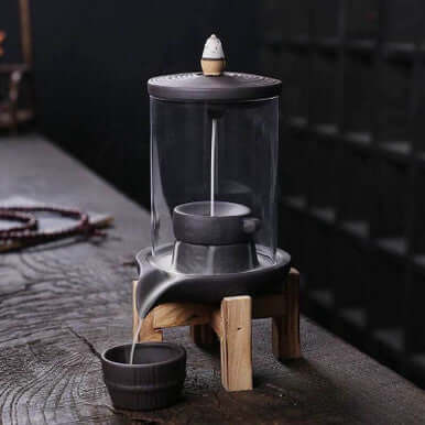 Incense Burner Backflow Bucket Cone Holder