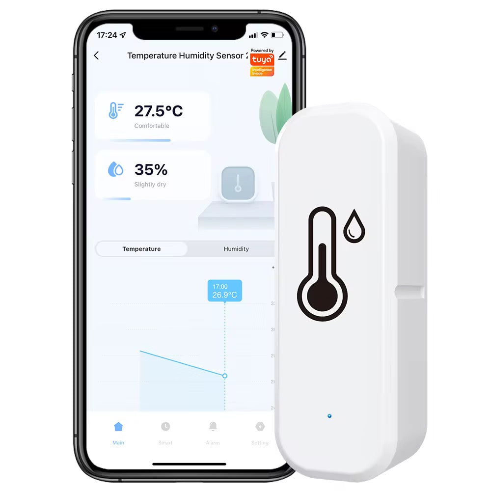 Tuya Wifi Temperature & Humidity Sensor Indoor Hygrometer #WSD008