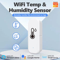 Tuya Wifi Temperature & Humidity Sensor Indoor Hygrometer #WSD008