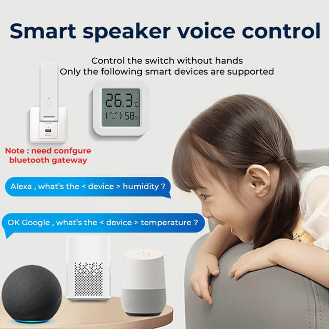 Tuya Smart Temperature & Humidity Sensor #WSD007 – view 2