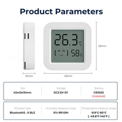 Tuya Smart Temperature & Humidity Sensor #WSD007