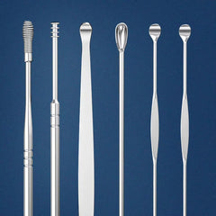 6-Piece Ear Cleaning Set with Travel Case