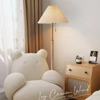 Aisilan Hladgunnr White Ash Wooden Floor Lamp #LD022 – view 9