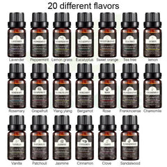 Pure Essential Oils Set of Top 20 - Buyrouth