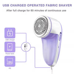 Rechargeable Fabric Lint Remover