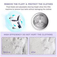 Rechargeable Fabric Lint Remover