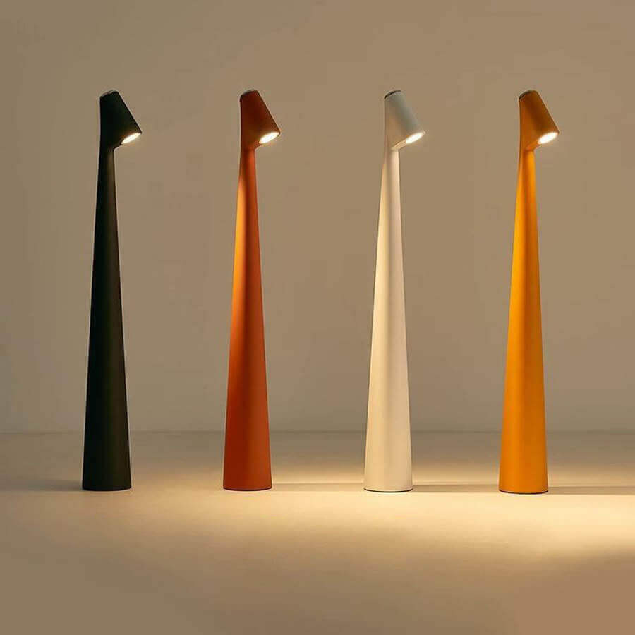 Beam Sculpted Cordless Table Lamp #RSJ-J002 – Grey