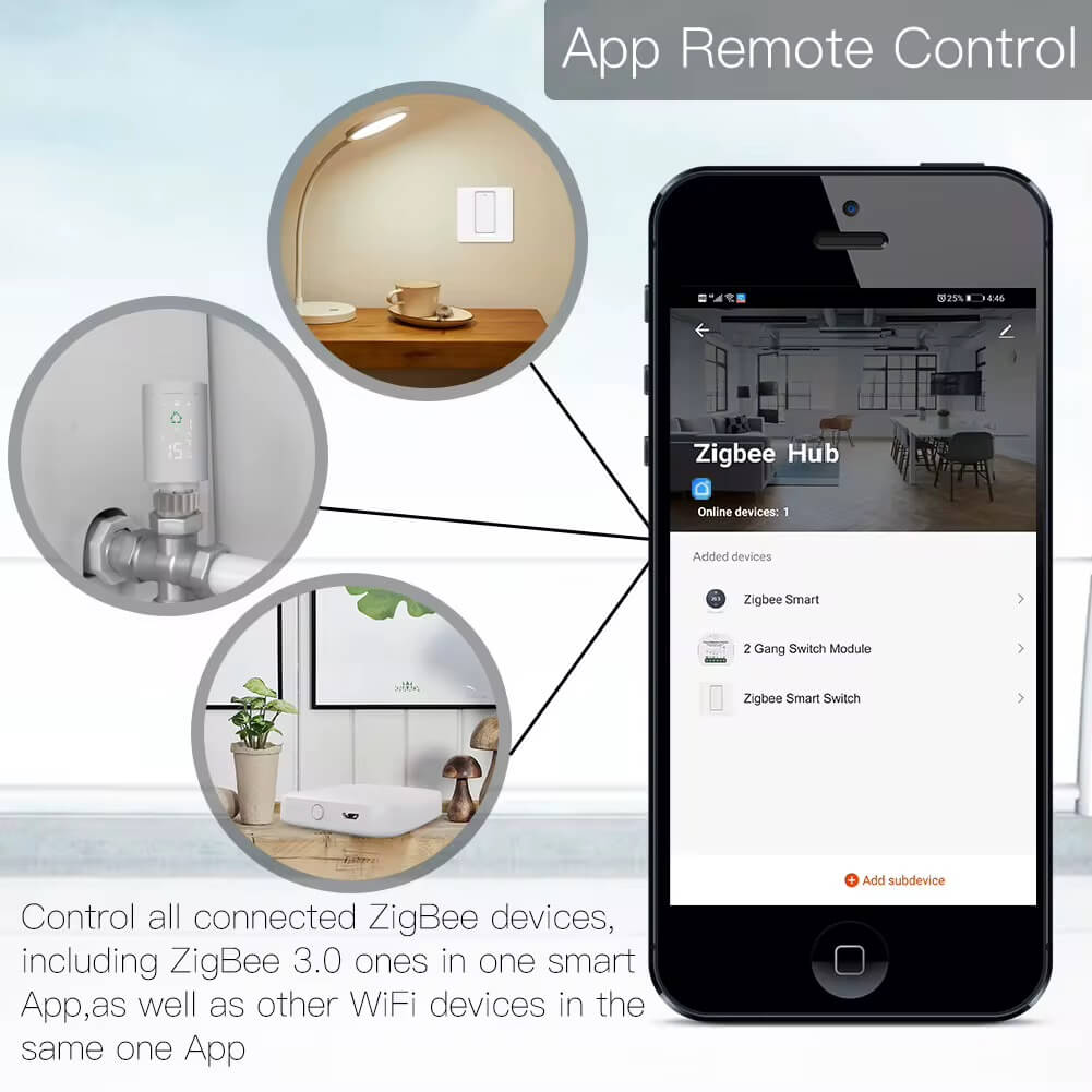 MOES Multi-Mode ZigBee & Bluetooth Gateway Hub – view 4