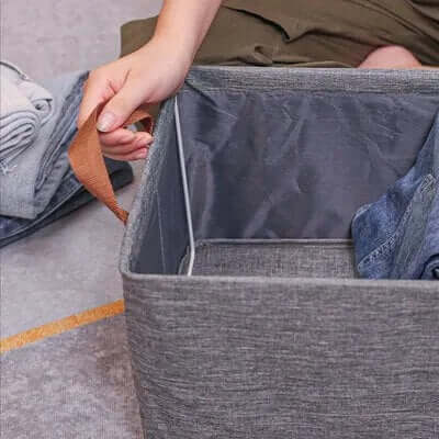 Foldable Clothes Organizer Storage Box