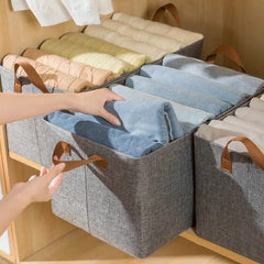 Foldable Clothes Organizer Storage Box