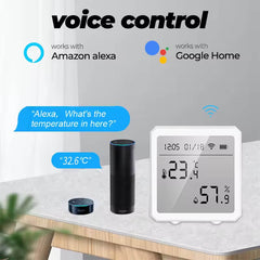Tuya Smart WiFi Temperature & Humidity Sensor with LCD Display