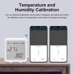 Tuya Smart WiFi Temperature & Humidity Sensor with LCD Display