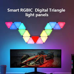 Dream Color Smart RGBIC Triangle Light Panels