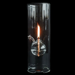 Glass Oil Candle Lamp