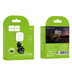 Hoco Portable 9 Levels Dimming Clip Light #K28