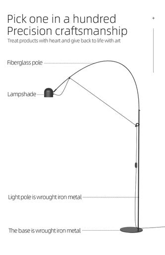 Aisilan Ayno Retro Floor Lamp #LD012a – view 13