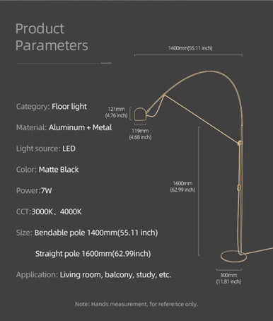 Aisilan Ayno Retro Floor Lamp #LD012a – view 19
