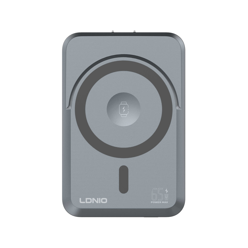 LDNIO 4-IN-1 MAGNETIC WIRELESS POWER BANK & CHARGER #PQ26 – view 3