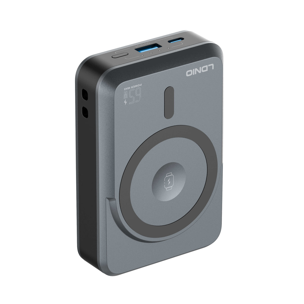 LDNIO 4-IN-1 MAGNETIC WIRELESS POWER BANK & CHARGER #PQ26 – view 2