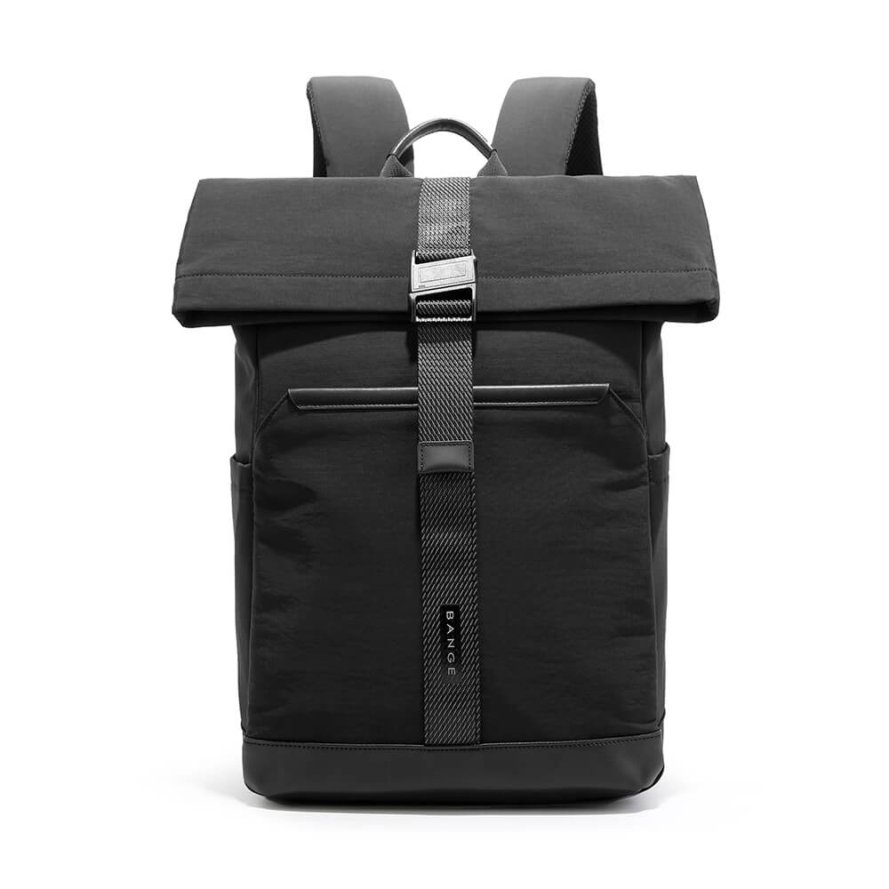 BANGE Water Resistant Roll Top Laptop Backpack #3115