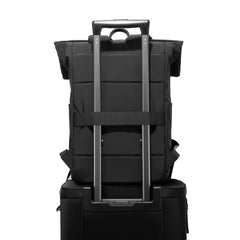 BANGE Water Resistant Roll Top Laptop Backpack #3115