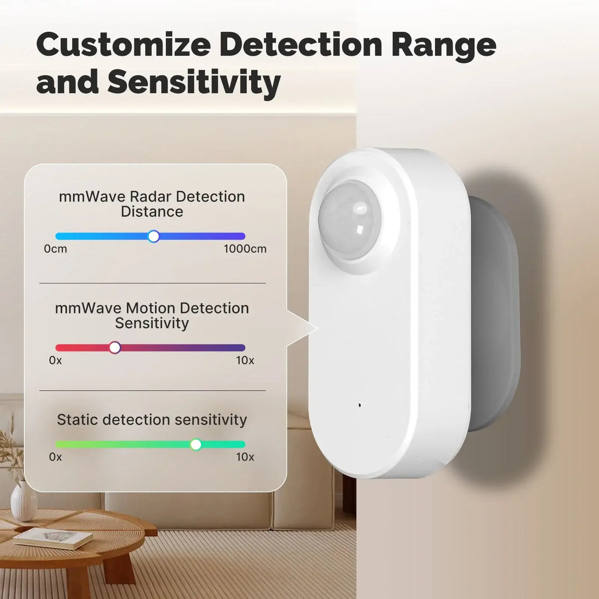 MOES ZigBee Human Presence & PIR Motion Sensor – view 10