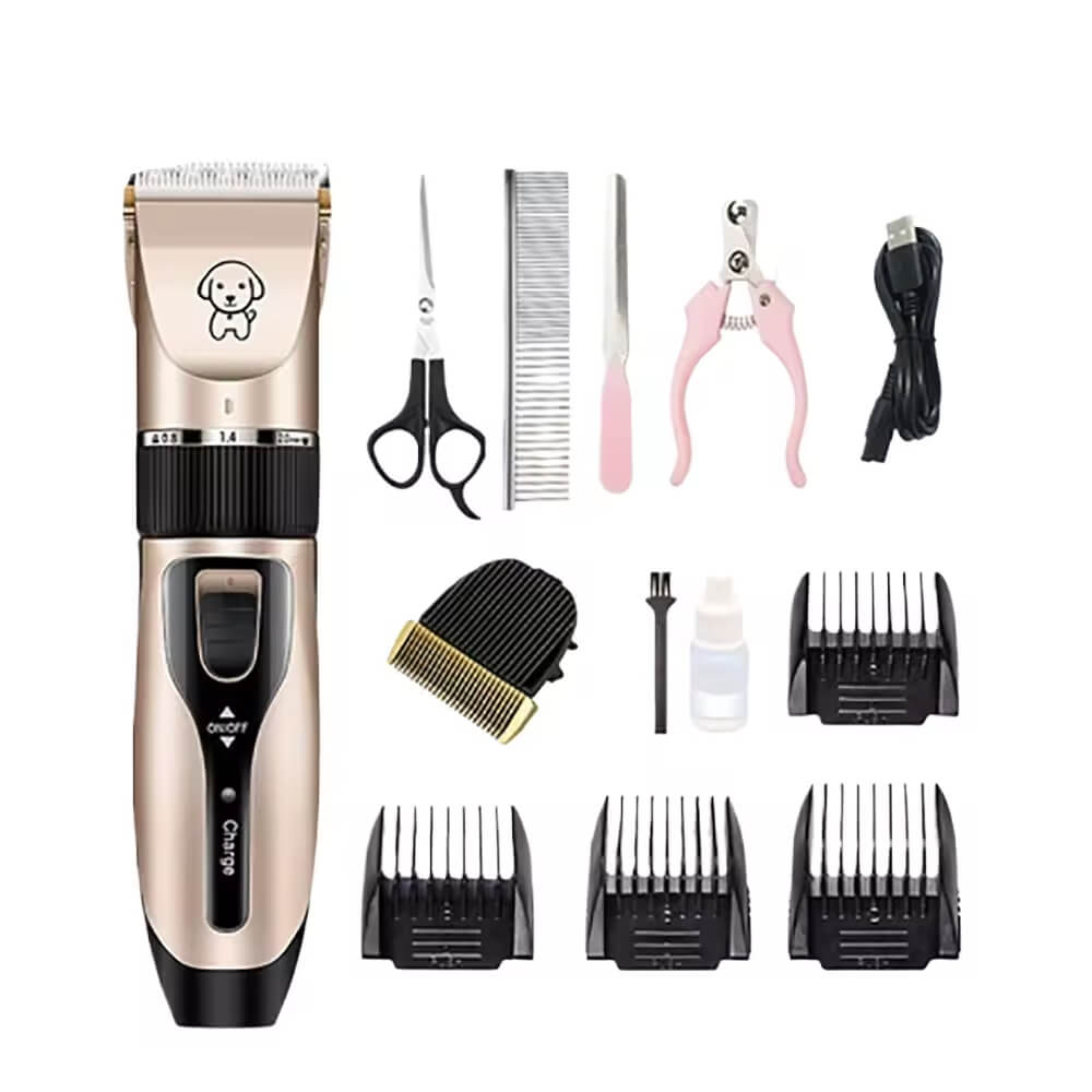 Rechargeable Electric Pet Grooming Trimmer Set