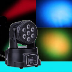 RGB Moving Head Sound Activated Indoor Party Light