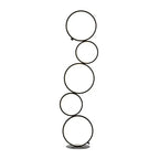 Minimalist Circular Floor Lamp – view 2