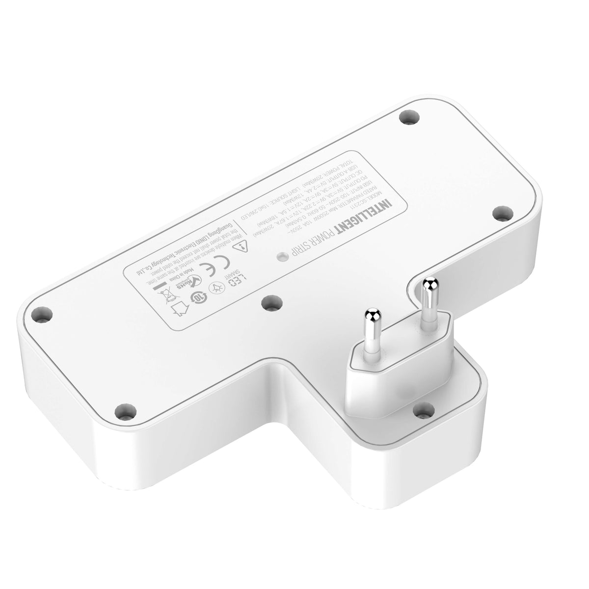 LDNIO 2 AC Outlets Portable Extension Power Socket #SC2311 – view 7