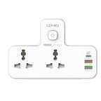 LDNIO 2 AC Outlets Portable Extension Power Socket #SC2311 – view 8